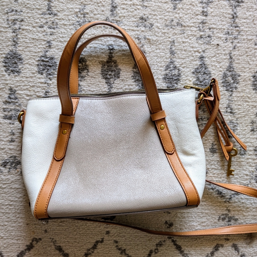 Fossil Leather Cross-Body Bag - Picture 2 of 7